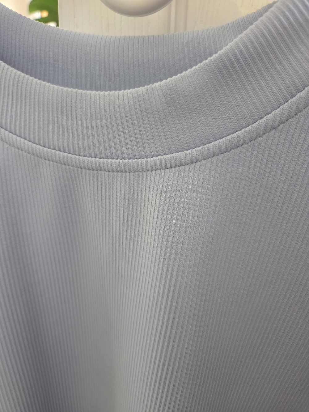 all in motion Light Blue Ribbed Crewneck Sweatshirt - Picture 2 of 3